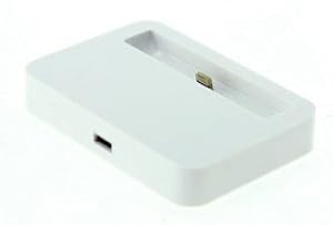 Dock for iphone 5 sync and charge white