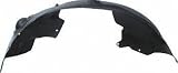00 CHRYSLER GRAND VOYAGER FRONT SPLASH SHIELD LH (DRIVER SIDE) VAN, FENDER LINER (2000 00) D222112 4860309