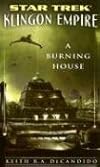 A burning house