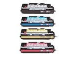 HP CB400A CB401A CB402A CB403A Compatible laser toner for the HP CP4005n CP4005 series. Full set of black, cyan, yellow, and magenta.