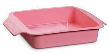 Calphalon Square Cake Pan Silicone Bakeware
