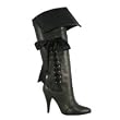 Exquisite Ladies Pirate Boots with Ribbons