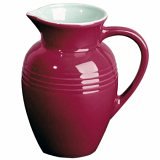 Le Creuset Stoneware Breakfast Jug, Red by Kitchen Test Asin