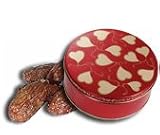 1 and 1/2 lb Bavarian Style Cinnamon Roasted Almonds Tin - Sweet Hearts