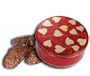 1 and 1/2 lb Bavarian Style Cinnamon Roasted Almonds Tin - Sweet Hearts