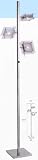 LAMPS BEAUTIFUL Accord Contemporary Glass and Steel Adjustable Floor Lamp by Litesource--Excellent customer service--see our feedback.