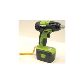 Kawasaki 840062 Green 14.4-Volt Cordless  1/2-Inch Impact Wrench