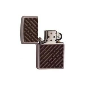 Zippo Buckshot Emblem- Satin Chrome