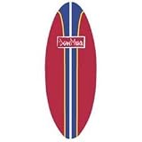 Surf & Sea Rug - Red Surfboard