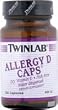 Allergy D Vitamin D by TwinLab 100 Capsules