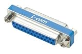 Slimline Gender Changer, DB25 Female / Female