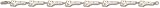 Florida Marlins Solid 10K Gold ''MARLINS'' Bracelet 7 1/4''