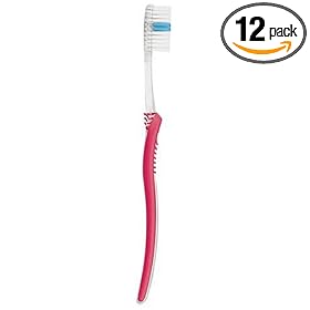Oral B 080160 Indicator 60 Toothbrush, Medium #15, Mixed Colors, 6-Count Package (Pack of 2)