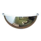 See All® Half-Dome Convex Security Mirror, 18 for Areas Up to 150 Square Feet
