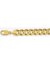 12.5mm Concave Curb Chain 18"