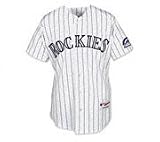 Authentic Colorado Rockies Blank Home Jersey by Majestic
