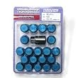 Rays Engineering Duralumin 35mm Lug Nuts - M12xP1.50mm - Blue
