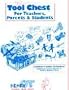 Tool chest for teachers, parents, & students: A handbook to facilitate self-regulation