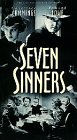 Seven Sinners [VHS]