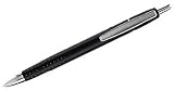 Pilot Pen Axiom Collection Retractable Ball Point Pen, Black Barrel, Blue Ink, Medium Point (90060)