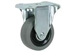 Faultless Rigid Plate Caster 3 Tpr Wheel