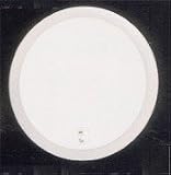 Suction Cup 5X Mirror with White Plastic Frame (8 inch)
