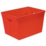 18 x 13 x 6 Red Space Age Tote (BINS183)