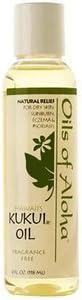 Hawaiian Value Pack Kukui Nut Oil Of Aloha Fragrance Free 3 Bottles 4 oz. each