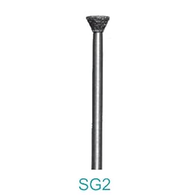 SG2 - 600 Grit Diamond Bur - 3/32