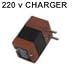 220V Eurpoean Transformer for charger for use with JW Fishers Pulse 8X & 6X Hand Held Metal Detectors.