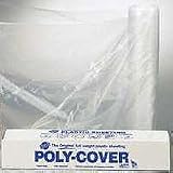 1 Mil Plastic Clear Poly Film, 9' x 400'