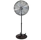Lasko Industrial 30" Oscillating Fan with Wheels