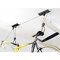 AGT Platzsparender Fahrrad-Aufh�nger mit komfortablem Liftsystem