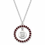 Minnesota Twins Spirit Crystal Logo Wreath Necklace