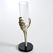 Skeleton Hand Glass