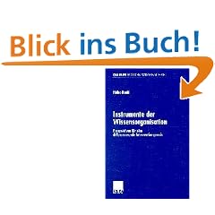 Instrumente der Wissensorganisation. Perspektiven f�r eine differenzierende Interventionspraxis