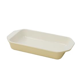 Chasseur Cast Iron Rectangular Dish 39 x 21 x 5.5 cm Cream
