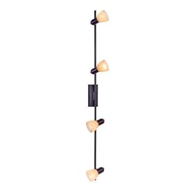Eglo 87082A Dakar, Antique Brown cognac, 4-Light Track Light Fixture by Eglo
