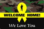 Military Welcome Home Signs