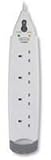 Belkin Surgemaster 4 Socket 2M TV Ariel