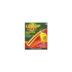 Lemsip Max Cold & Flu Lemon 10 Sachets