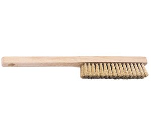 225mm Expert Brass Fill Wire Hand Brush 65670 Draper 4860