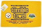SUPER BOWL 43 XLIII CHAMPIONS OFFICIAL PITTSBURGH STEELERS, MYRON COPE, TERRIBLE TOWEL
