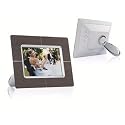 Philips 7-Inch Digital Photo Frame with 6.5-Inch Display (Wood)