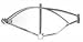 Sporting Goods : Pyramid, Low Rider, 20", Chrome