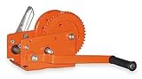 Dayton 1DJN1 Manual Winch, 20 Ft x 2 In Strap w/Hook
