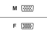 Belkin Components - Display Extender - HD-15 (f) - HD-15 (m) - 49 Ft