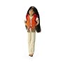 Anna Sophia in Hooded Fleece Vest