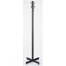 Quartet Radius Steel Coat Rack, 70 Inches High, Black (2019)
