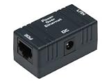 DIGITUS PoE Energieversorger passiv fuer 1 Verbraucher 1xRJ45 LAN 1xDC 1xRJ45 PoE 10/100Mbit/s fuer 5,5mm Stromstecker